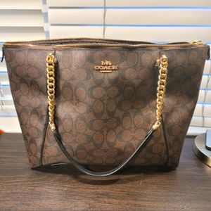 Coach Ava Chain Tote